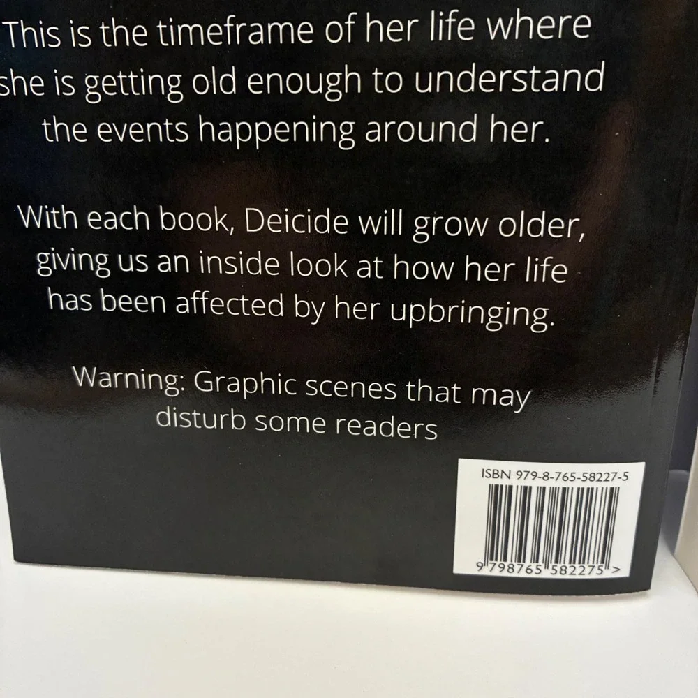 Raised By A Killer Extreme Horror Books Age 4 and Age 10 Sea Caummisar Set of 2